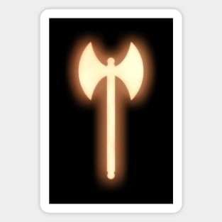 Spiritual Weapon (Orange Greataxe) Magnet